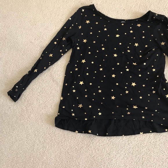 Black and gold star top - Picture 2 of 3